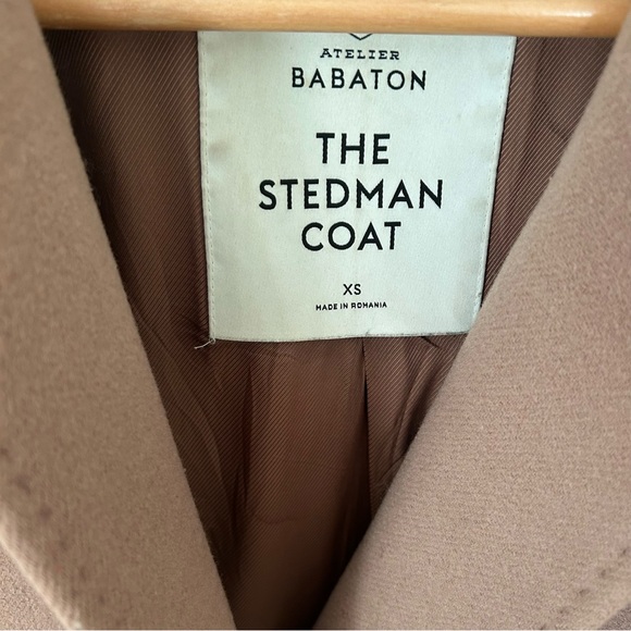 Babaton Stedman Coat in Classic Camel - Picture 5 of 9
